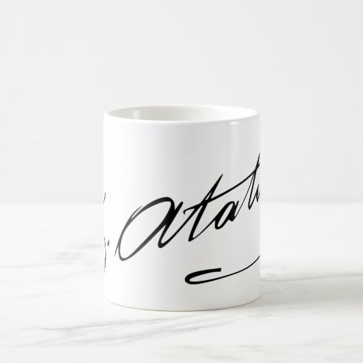 Mustafa Kemal Atatürk Cup Kaffeetasse (Mittel)