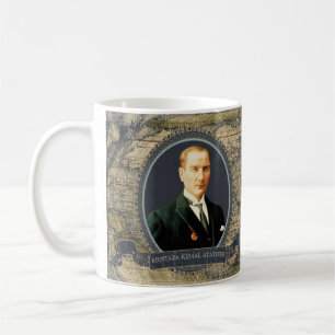 Mustafa Kemal Ataturk historische Tasse