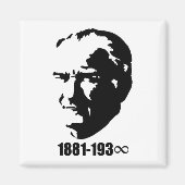 Mustafa Kemal Ataturk Magnet (Vorne)