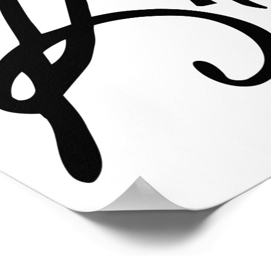 Mustafa Kemal Ataturk Poster (Ecke)