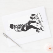 Mustafa Kemal Ataturk Rechteckiger Aufkleber (Umschlag)