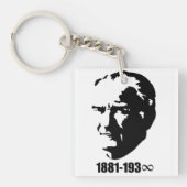 Mustafa Kemal Ataturk Schlüsselanhänger (Vorderseite)