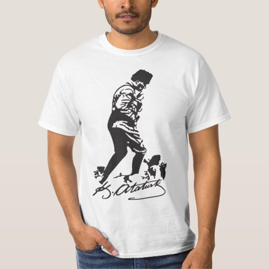 Mustafa Kemal Ataturk T-Shirt (Vorderseite)