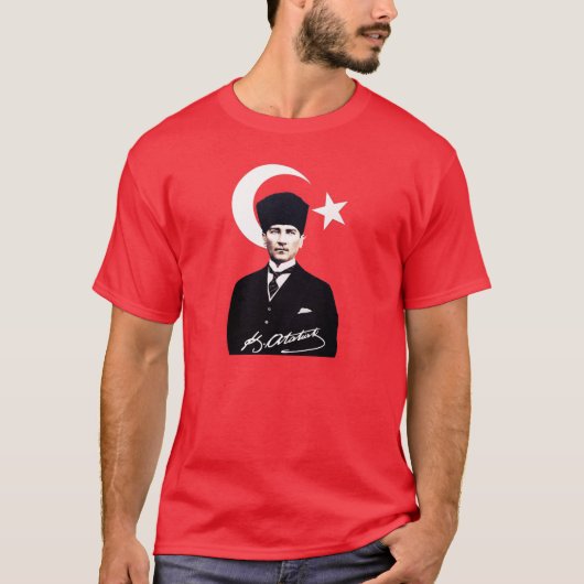 Mustafa Kemal Atatürk T-Shirt (Vorderseite)