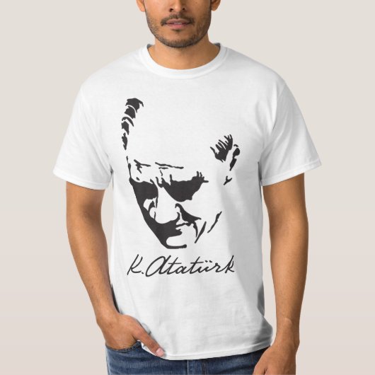 Mustafa Kemal Ataturk T-Shirt (Vorderseite)