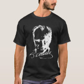 Mustafa Kemal Ataturk Vater der Türkei T-Shirt (Vorderseite)