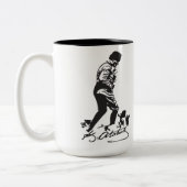 Mustafa Kemal Ataturk Zweifarbige Tasse (Links)