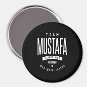 Mustafa Personalisiert Name Geburtstagsgeschenk Magnet (Vorderseite/Rückseite)