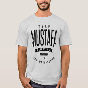 Mustafa Personalisiert Name Geburtstagsgeschenk T-Shirt