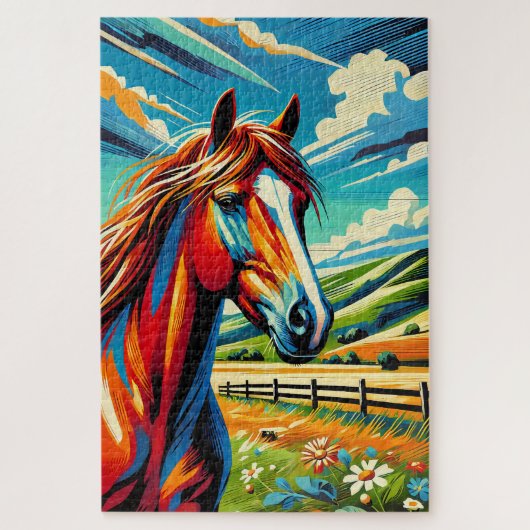 Mustang 1000 Piece Puzzle (Vertikal)