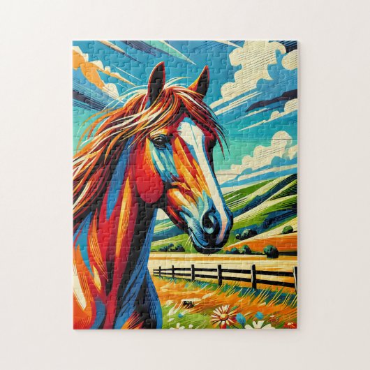 Mustang 250 Piece Puzzle (Vertikal)