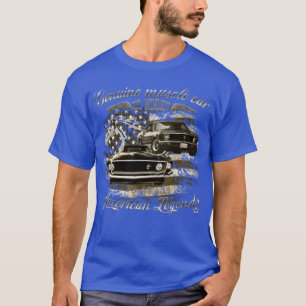 Mustang 70er USA Musclecar Freund T-Shirt