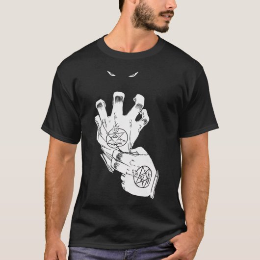 Mustang Alchemist Handschuh Feuer T-Shirt (Vorderseite)