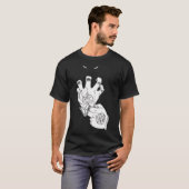 Mustang Alchemist Handschuh Feuer T-Shirt (Vorne ganz)