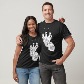 Mustang Alchemist Handschuh Feuer T-Shirt (Unisex)