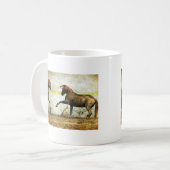 Mustang Battle Kaffeetasse (Vorderseite Links)