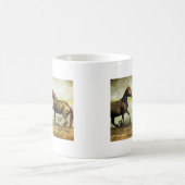 Mustang Battle Kaffeetasse (Mittel)