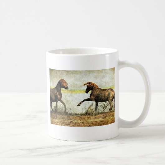 Mustang Battle Kaffeetasse (Rechts)