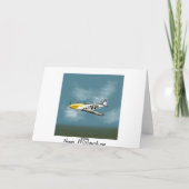 Mustang Birthday Card Karte (Rückseite)