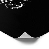 Mustang Car Poster (Ecke)