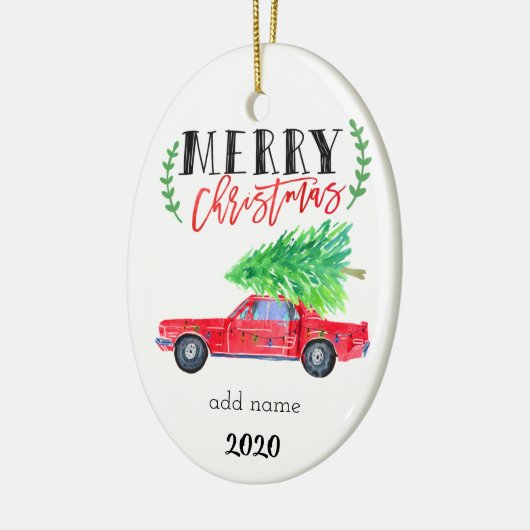Mustang Christmas Ornament (Links)