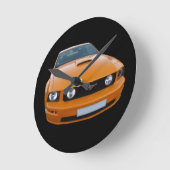 Mustang Clock Runde Wanduhr (Winkel)