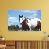 Mustang Custom Canvas Print (30.18"x19.12")1.5", Leinwanddruck (Insitu (Wohnzimmer))