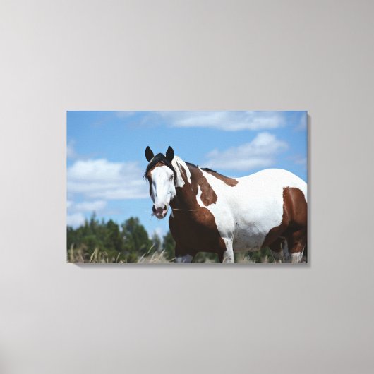 Mustang Custom Canvas Print (30.18"x19.12")1.5", Leinwanddruck (Vorderseite)