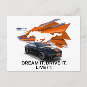 Mustang Customizer Postcard Postkarte