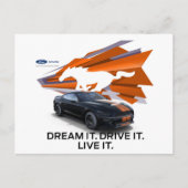 Mustang Customizer Postcard Postkarte (Vorderseite)