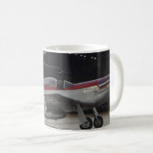 Mustang der Diamantmarkierungs-P-51 Kaffeetasse (VorderseiteRechts)
