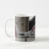 Mustang der Diamantmarkierungs-P-51 Kaffeetasse (Links)