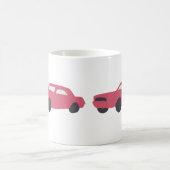 Mustang des Rot-'65 Kaffeetasse (Mittel)