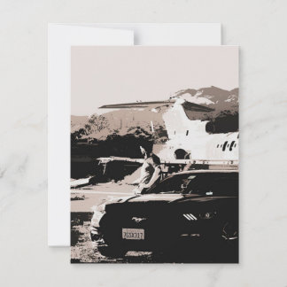 Mustang Eigentümer wartete art| Geschenk für Poliz Einladung