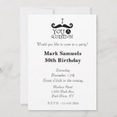 Mustang Einladung (Rückseite)