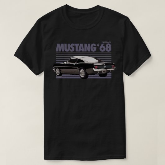 MUSTANG FASTBACK T-Shirt (Design vorne)