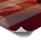 Mustang Flag Poster (Ecke)