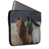 Mustang-FohlenHeadshot Laptopschutzhülle (Vorne Rechts)