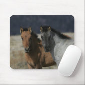 Mustang-FohlenHeadshot Mousepad (Mit Mouse)