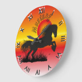 Mustang für Pferdeliebhaber Uhr (Winkel)