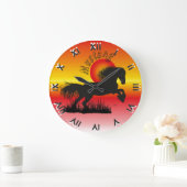 Mustang für Pferdeliebhaber Uhr (Zuhause)