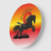 Mustang für Pferdeliebhaber Uhr (Winkel)