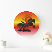 Mustang für Pferdeliebhaber Uhr (Zuhause)