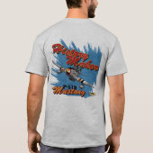 Mustang - hellfarbig T-Shirt (Rückseite)