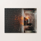 Mustang in Car Wash Puzzle (Horizontal)