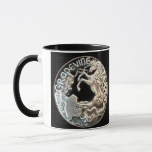 Mustang in Grapevines 11 oz Tasse