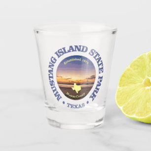 Mustang Island SP Schnapsglas