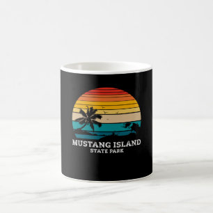 MUSTANG ISLAND STAAT PARK KAFFEETASSE