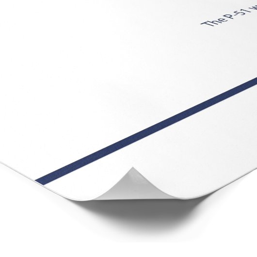 Mustang Italien 1 Poster (Ecke)