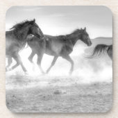 Mustang-Lauf Getränkeuntersetzer (Vorderseite)